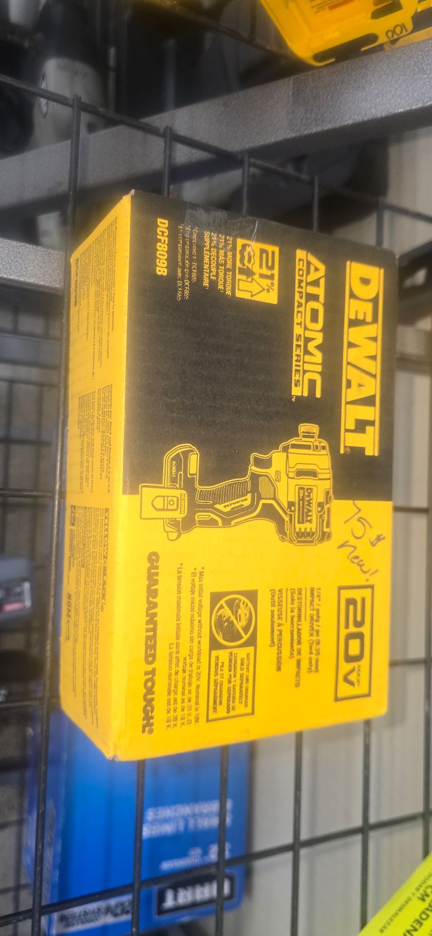 NEW DEWALT 20V BRUSHLESS ATOMIC IMPACT $75 TOOL ONLY