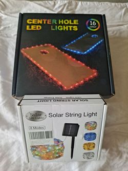 LED Lights for cornhole board