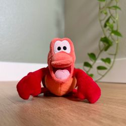 Disney Sebastian Little Mermaid Magnetic Shoulder Pal Plush Doll