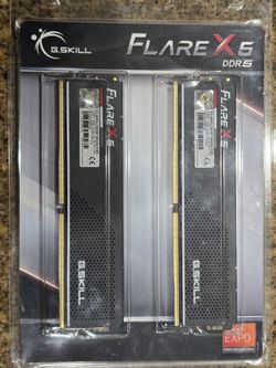 G.SKILL FLARE X5 32GB (2x16GB) 6000 MT/s DDR5 (AMD EXPO) *36-36-36-96* Desktop Memory RAM