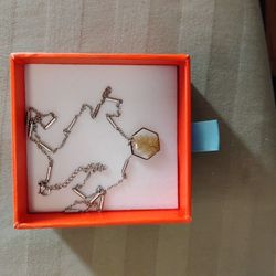 Zan Charms Women's Silver Necklace 