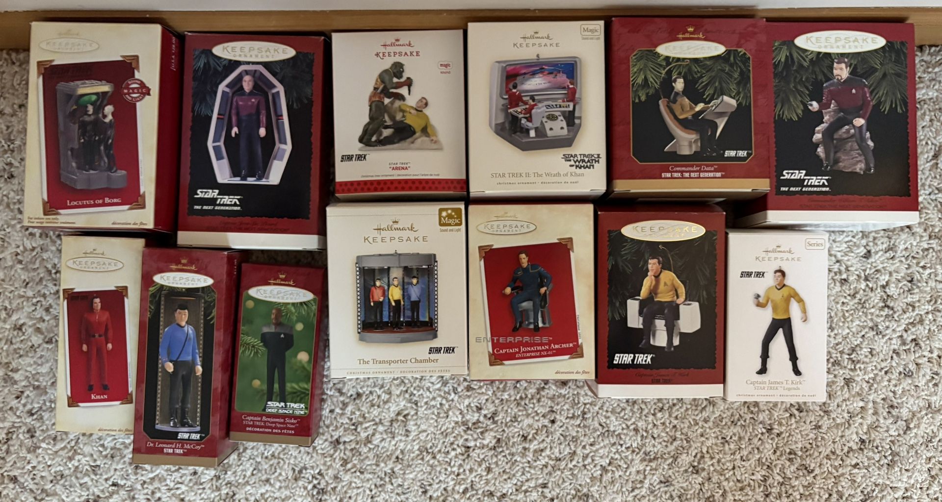 Star Trek Hallmark Ornaments