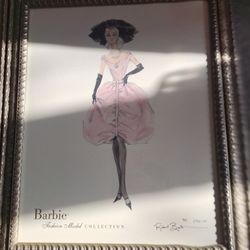 Barbie Fashion Model Collection Framed Picture by Robert Best [2753/5000]