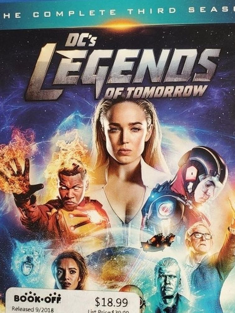 Legends Of Tomorrow Third Season Box DVD set