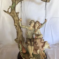 Lot - Giuseppe Armani Figurines & Murano Glass Clowns