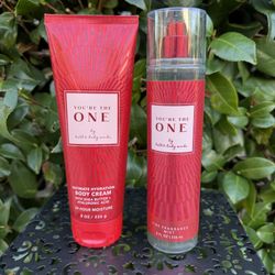 You’re the One By Bath & Body Works Body Lotion and Body Mist Spray