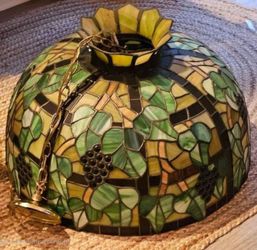 Large WhimsicalTiffany Pendant Lamp