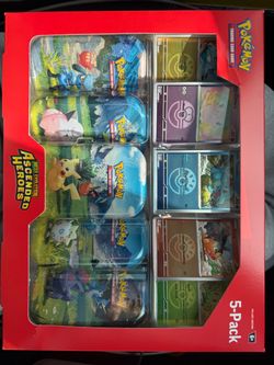 Costco 2026-Pokémon TCG Mega Evolution Ascended Heroes Mini Tin 5-Pack