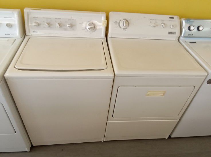 Used Kenmore Electric Dryer & Top Load Washer 