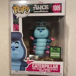 Caterpillar Funko Pop *MINT* 2021 ECCC Spring Convention Exclusive Disney Alice Wonderland 1009 with protector
