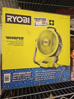 Fan mist battery or use 120 volt cord