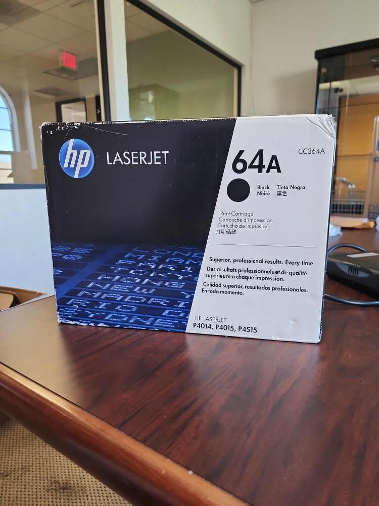 HP LASER JET 64A BLACK PRINT CARTRIDGE 
