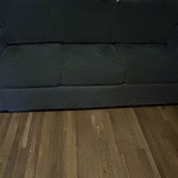 BLUE COUCH BED 