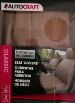 AutoCraft Edmonton All-Season Seat Covers — NEW!
