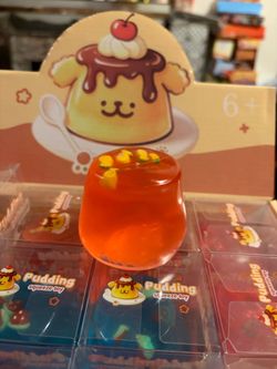 Orange Coconut oil pudding Squishie