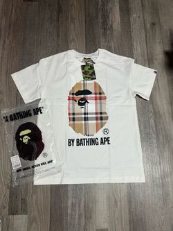White bape x Burberry