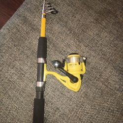 Fishing Pole And Tackle Box