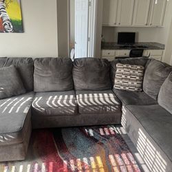 A Brown And Black Crouch 