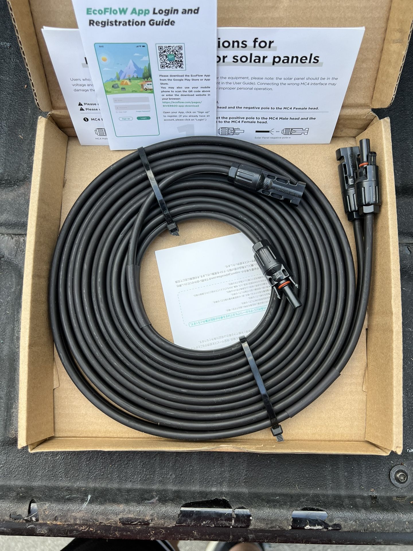 Valemo Home 20 Feet 10 AWG Solar Cable