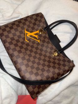 Authentic Louis Vuitton Riverside Damier Ebene Shoulder Bag with crossbody/shoulder strap, comes with COA and original receipt.