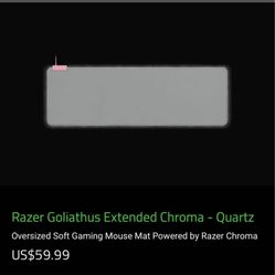 Razer Goliathus Extended Chroma - Quartz mousepad