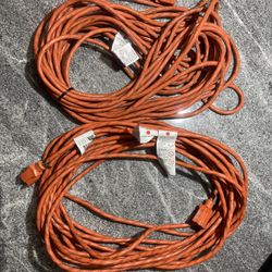 2 50ft Extension Cords 