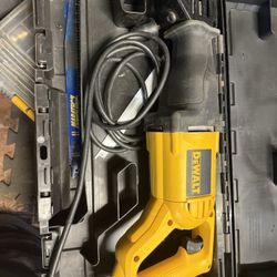 Dewalt Corded Saws-all Barley Used 