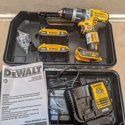 DeWalt Tool Connect Compact Hammerdrill Kit