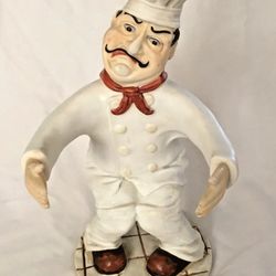 Humer Chef 12 In Figurine Statue Holder