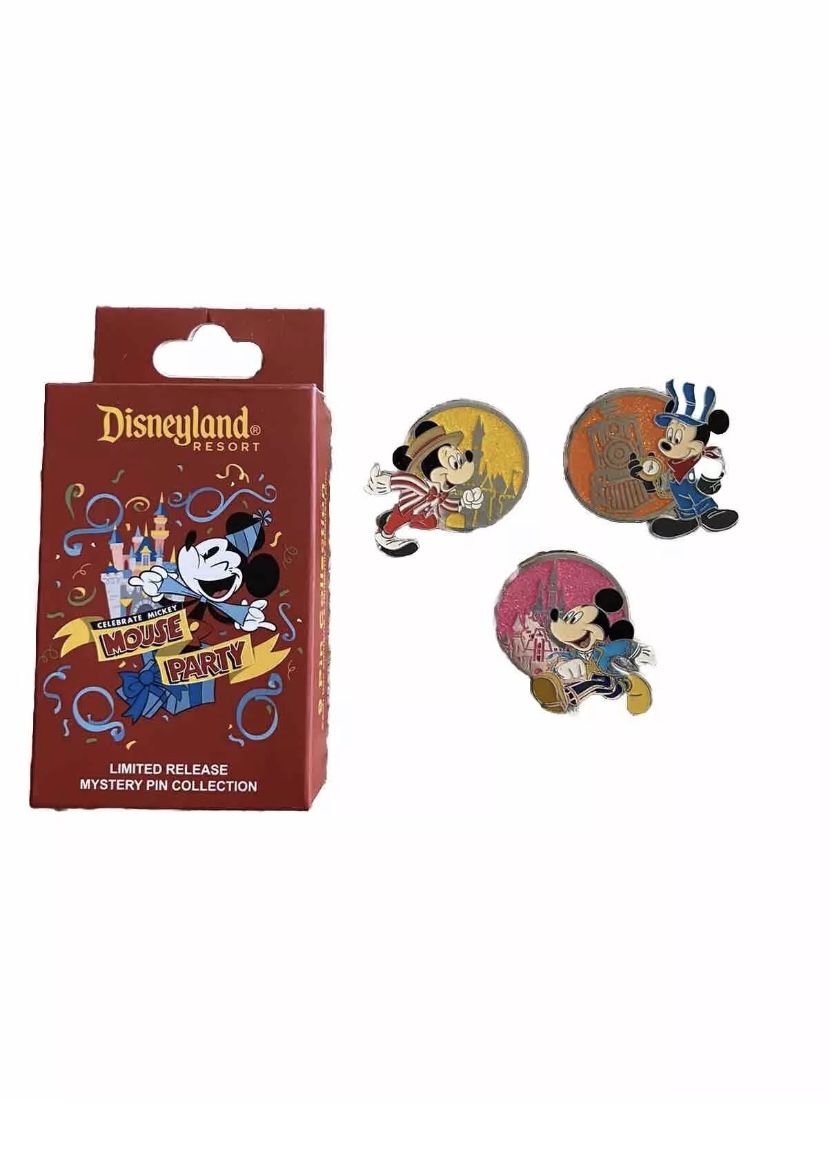 Celebrate Mickey Mouse Party LR Pins