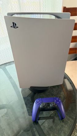 PlayStation 5 Disc Edition + 1TB SSD Upgrade + Purple DualSense – Excellent Condition