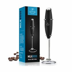 Zulay Kitchen Milk Boss Electric Milk Frother - Black