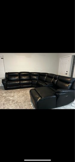 Black couches