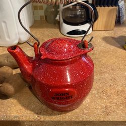 John Wright Vintage Tea Kettle 