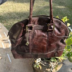 Brown leather Purse 
