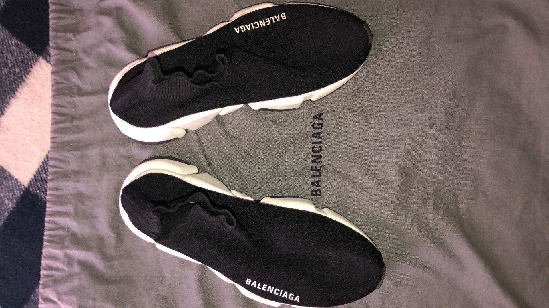 Balenciaga speed recycled knit