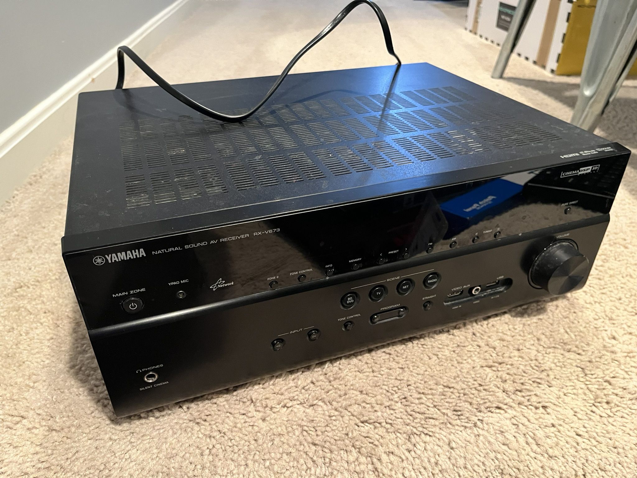 Yamaha RX-V673 7.1 Audio Video receiver