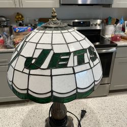 Tiffany New York Jets Lamp