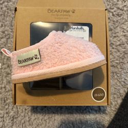 Bearpaw Baby Slippers Pink 0-6M