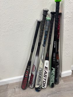 Lot of Baseball Bats Mixed Brands