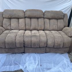 Large Dual Recliner Couch $325 OBO