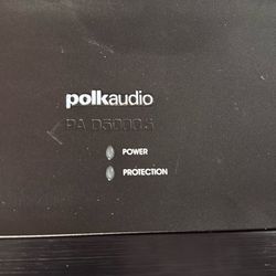 5 Channels Polk Amplifier 1100 Watt Rms