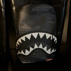  Sprayground Camo Infinity Black DLX Backpack