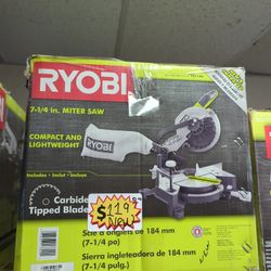 RYOBI
9 Amp Corded 7-1/4 in. Compound Miter Saw