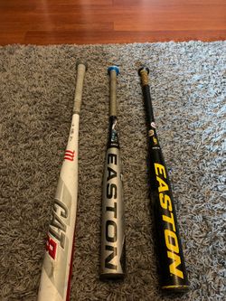 Baseball bats, cat 8, Easton s1, omen.