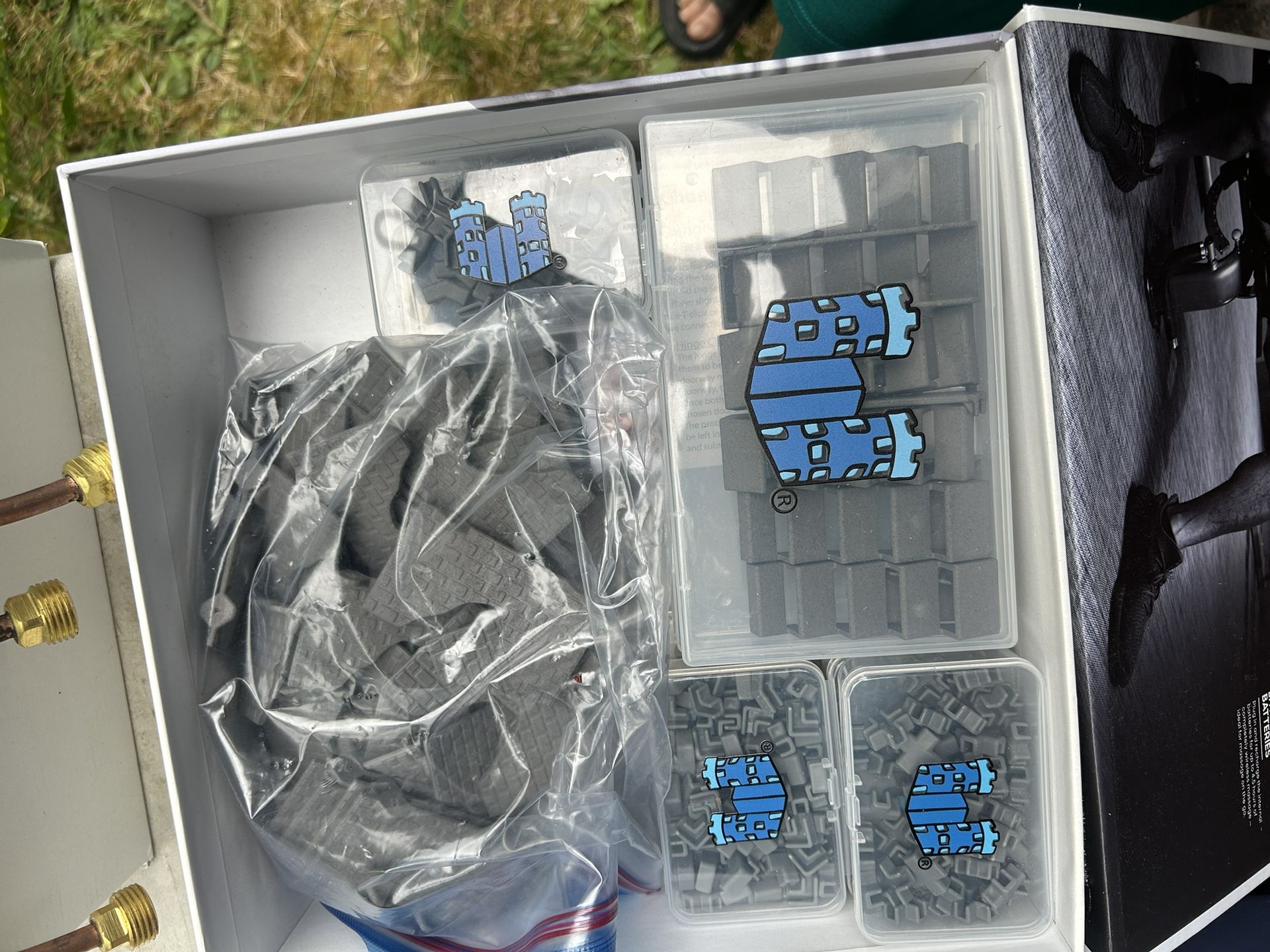 3-D Walls, Stairs And Doors With Connectors For D&D/Action Figure Role-Playing Games $50