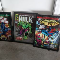 Marvel comics Wall Art