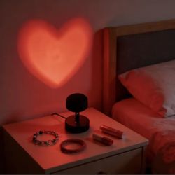 Heart shaped lamp