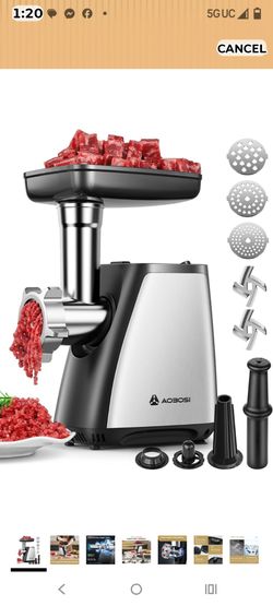 Three in one meat grinder (new)