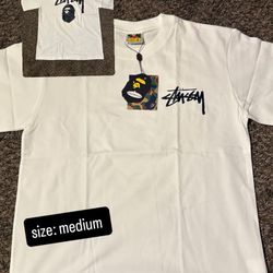 Bape shirt size medium!!